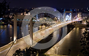ElisabethÂ´s bridge - night view