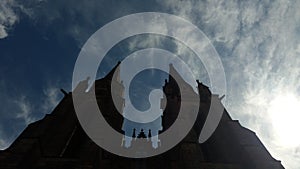 Elisabethchurch from below in Marburg