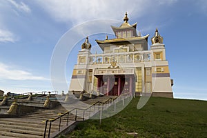 Elista, Russia: Buddhist complex Golden Abode of Buddha Shakyamuni in Kalmykia Great Hurul