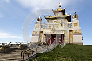 Elista, Russia: Buddhist complex Golden Abode of Buddha Shakyamuni in Kalmykia Great Hurul