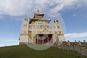 Elista, Russia: Buddhist complex Golden Abode of Buddha Shakyamuni in Kalmykia Great Hurul