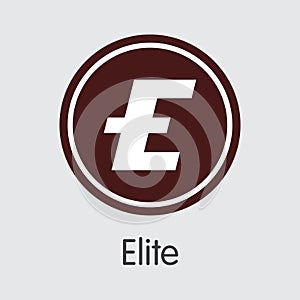 Elite - Crypto Currency Sign Icon.