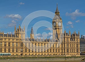 Elizabeth Tower, Big Ben Closeup photo