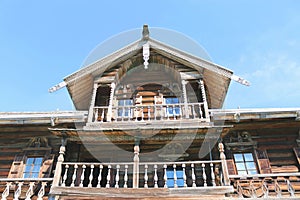 Elizarov`s house in Kizhi Museum-reserve