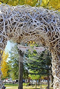 Elk Antler Arch, Jackson Hole Wyoming