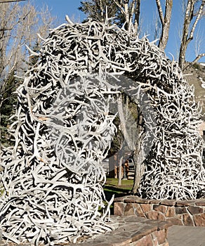 Elk Antler Arche in Jackson Hole