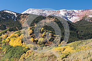 Elk Mountains Range within the White River National Forest, Colorado