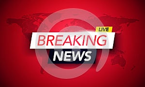 Modern Breaking News Brodcast Template