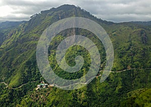 Ella rock view from Litlle Adam`s peak