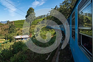 Ella to kandy sri lanka famous train