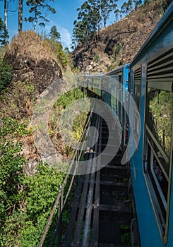 Ella to kandy sri lanka famous train