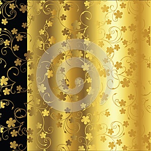 Ellegant background in gold