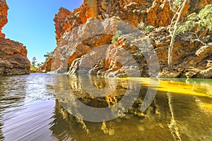 Ellery Creek Big Hole reflecting