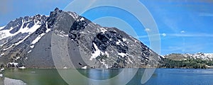 Ellery Lake and Tioga Peak - Panorama