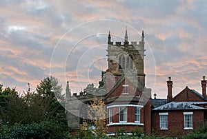 Ellesmere Shropshire Parish Church tower