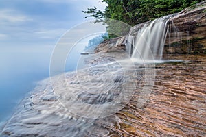 Elliot Falls at Nightfall