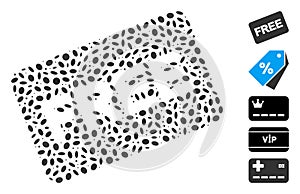 Ellipse Mosaic Free Card