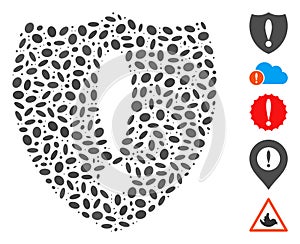 Ellipse Mosaic Shield Problem