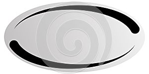Ellipse, oval, circle frame, border, banner icon. Price tag, label badge. Coupon icon for sales, clearance, bargain, marketing,