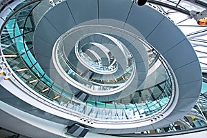 Ellipse stairway photo