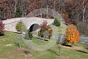 Elliptical-Arched Stone Bridge Monticello VA