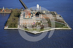 Ellis Island.