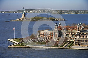 Ellis Island.