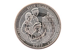 Ellis Island Commemorative Quarter Coin
