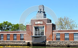 Ellis island immigrant building photo