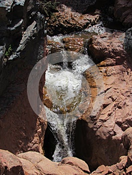 Ellison Creek waterfall in Arizona photo