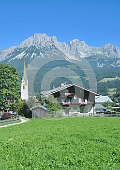 Ellmau,Wilder Kaiser,Tirol,Austria photo