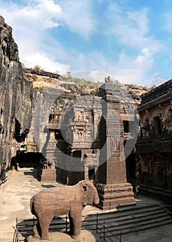 Ellora cave complex, India