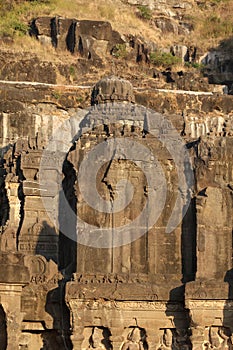 Ellora Caves, Aurangabad District of Maharashtra, India.