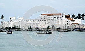 Elmina Castle in Ghana