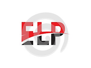 ELP Letter Initial Logo Design Vector Illustration