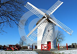 Elphin Windmill, an 18th century tower mill, Elphin, County Roscommon, Ireland