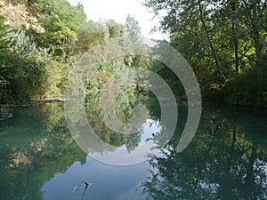 Elsa river in Sentierelsa river Park