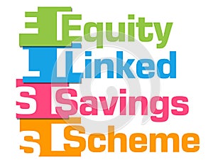 ELSS - Equity Linked Savings Scheme Colorful Abstract Stripes