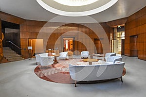 Eltham Palace Art Deco entrance hall London