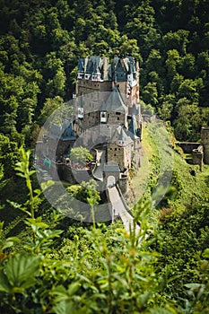 Eltz Castle in Western Germany.