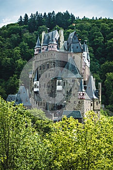 Eltz Castle in Western Germany.