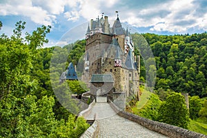Eltz Castle in Western Germany