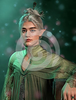 Elven Prince, 3d computer graphics