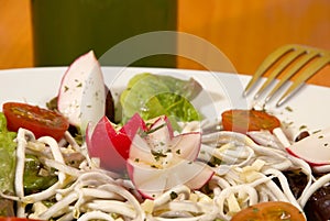Elver salad photo