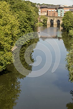 Elvet Bridge across the River Wear - Durham