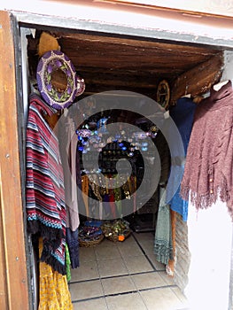Elvira street-shop of souvenir-Granada-Andalusia-Spain photo