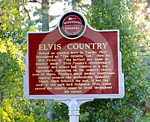 Elvis Presley Country sign photo