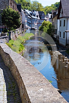 The Elzbach in Monreal / Germany in the Eifel