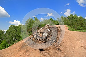 Ema mound in Ostrava