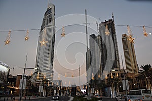 Emaar Boulevard in Dubai, UAE